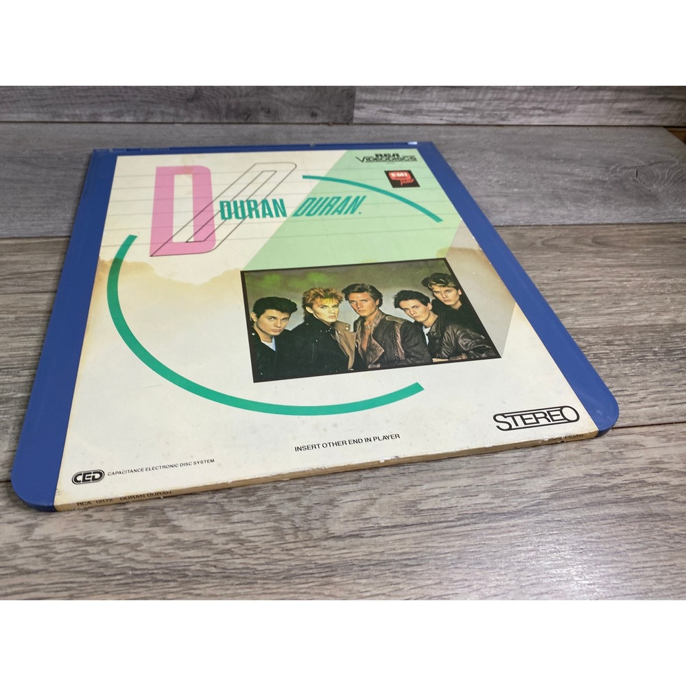 Duran Duran 1983 CED VideoDisc RCA 12172 Music Video Collection Stereo Vintage